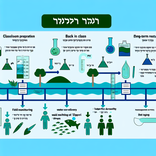 בין הכיתה לנחל: איך התלמידים חיברו אקולוגיה לניטור אמיתי