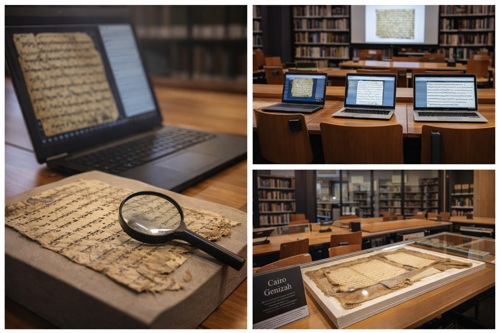 מפגש עם הגניזה: היסטוריה חיה בכיתה ח'